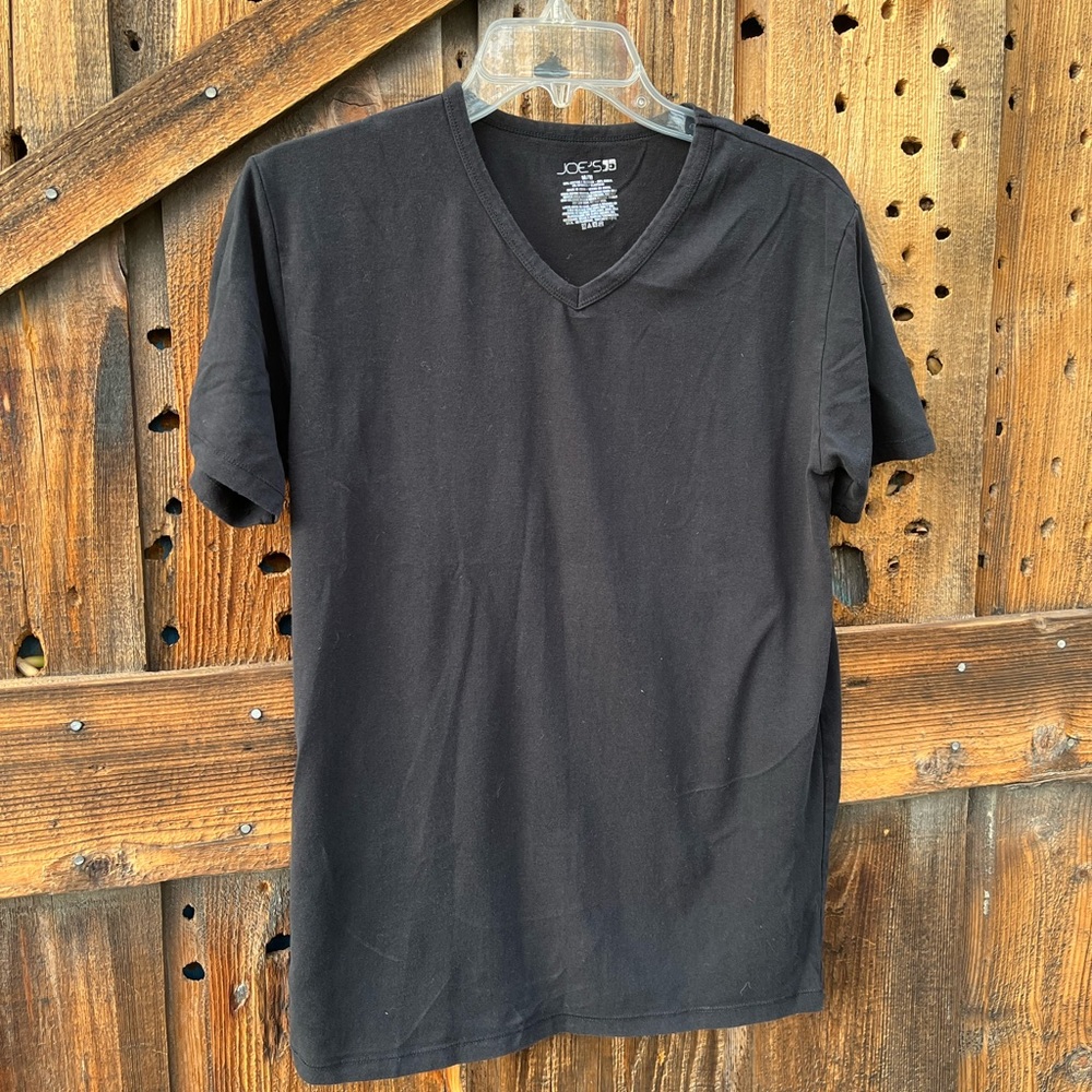Joes Black T Shirt Mens Size Medium Good Condition